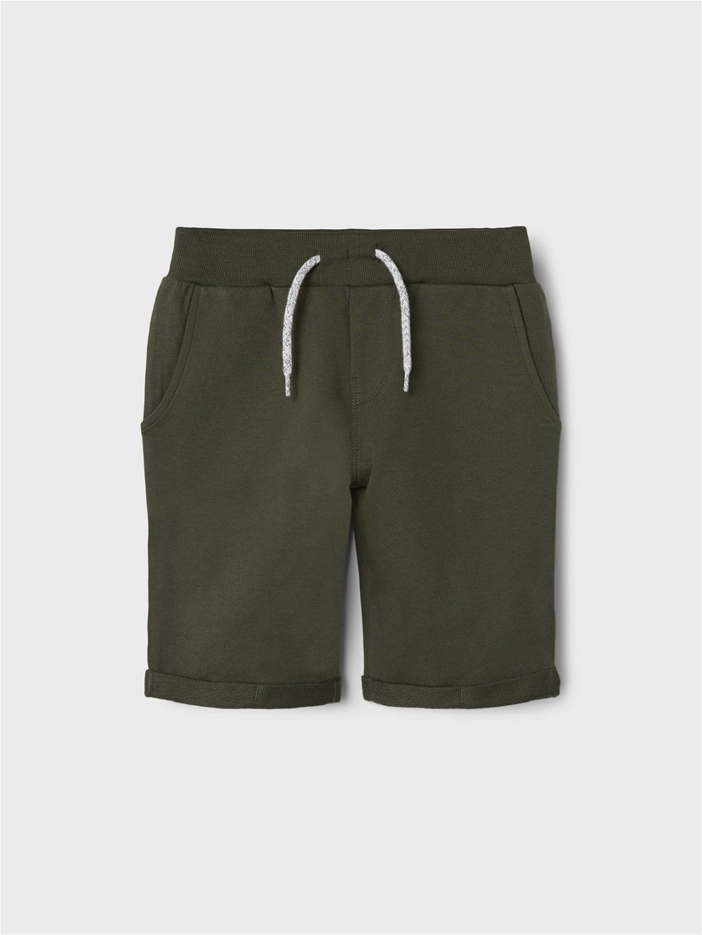 NAME IT Sweat Shorts Jogginghose NKMVermo oliv khaki grün Größe 116 bis 176