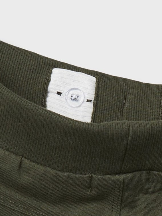 NAME IT Sweat Shorts Jogginghose NKMVermo oliv khaki grün Größe 116 bis 176