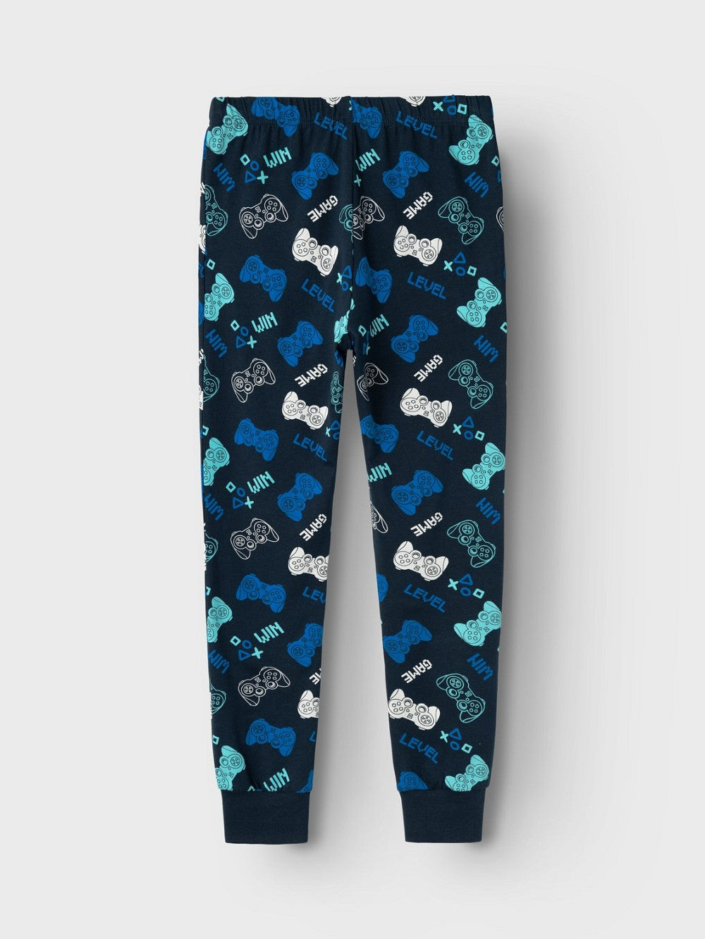 NAME IT Jungen Pyjama Schlafanzug dunkelblau Gamer Größe 86/92 bis 158/164